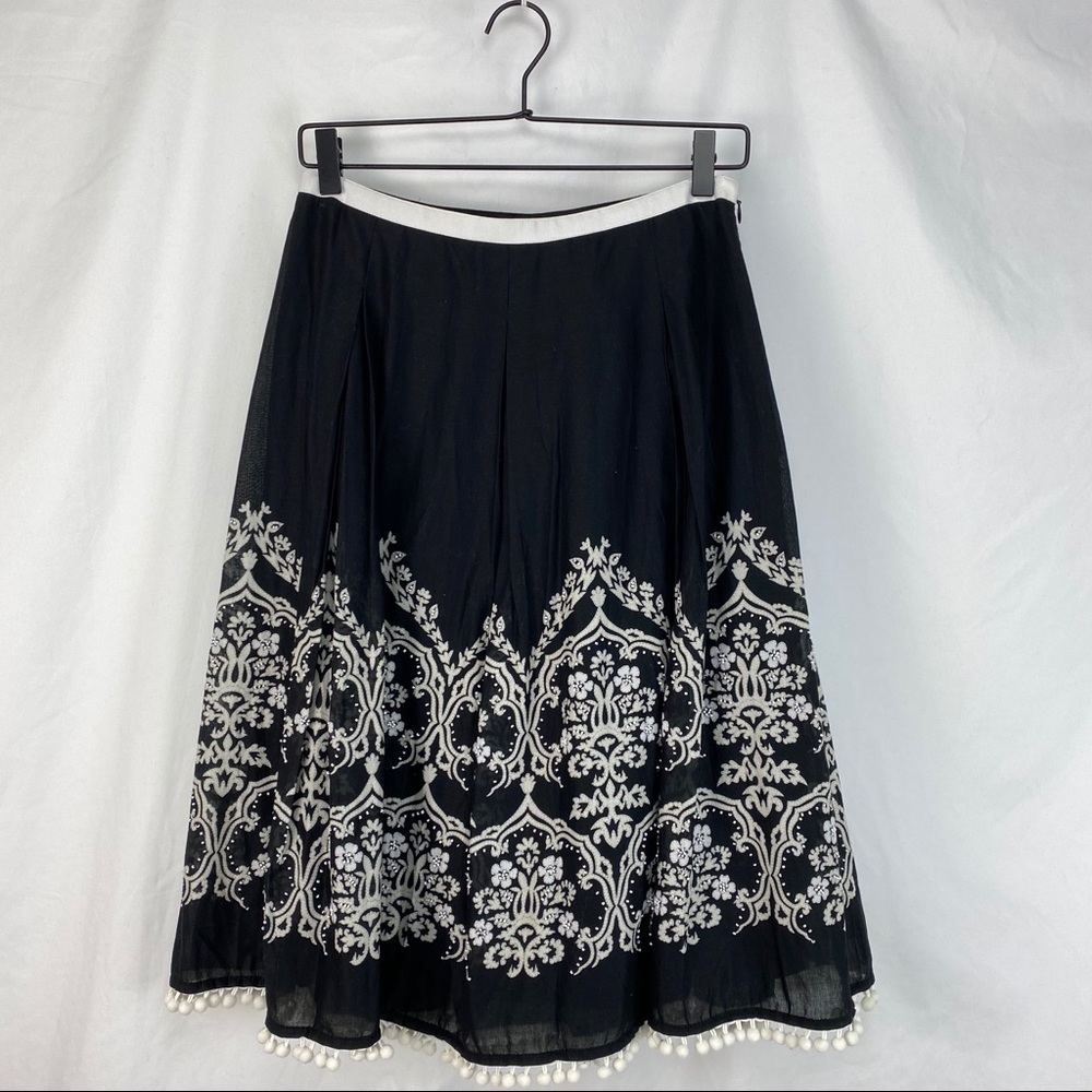 LOFT beaded accent mandala skirt